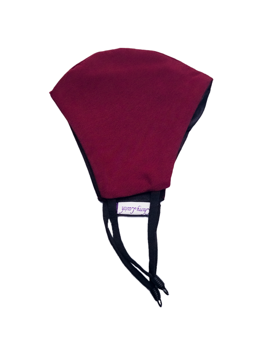 CherryLavish Facemask Solid Maroon - SO1