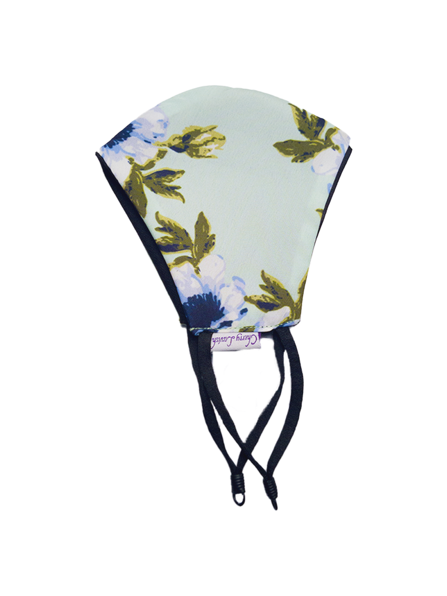 CherryLavish Facemask Mint Green Floral - SO1