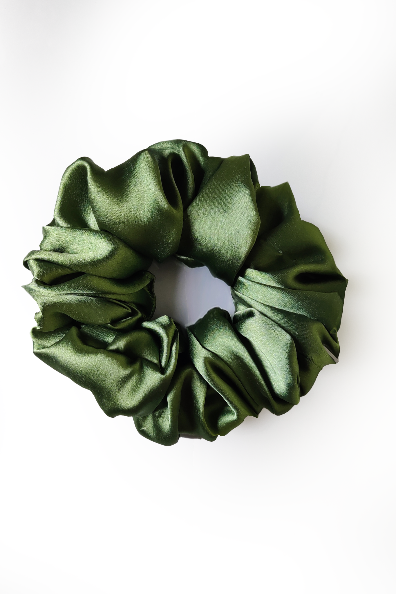 Cherrylavish Hair Scrunchie - Thatch Green