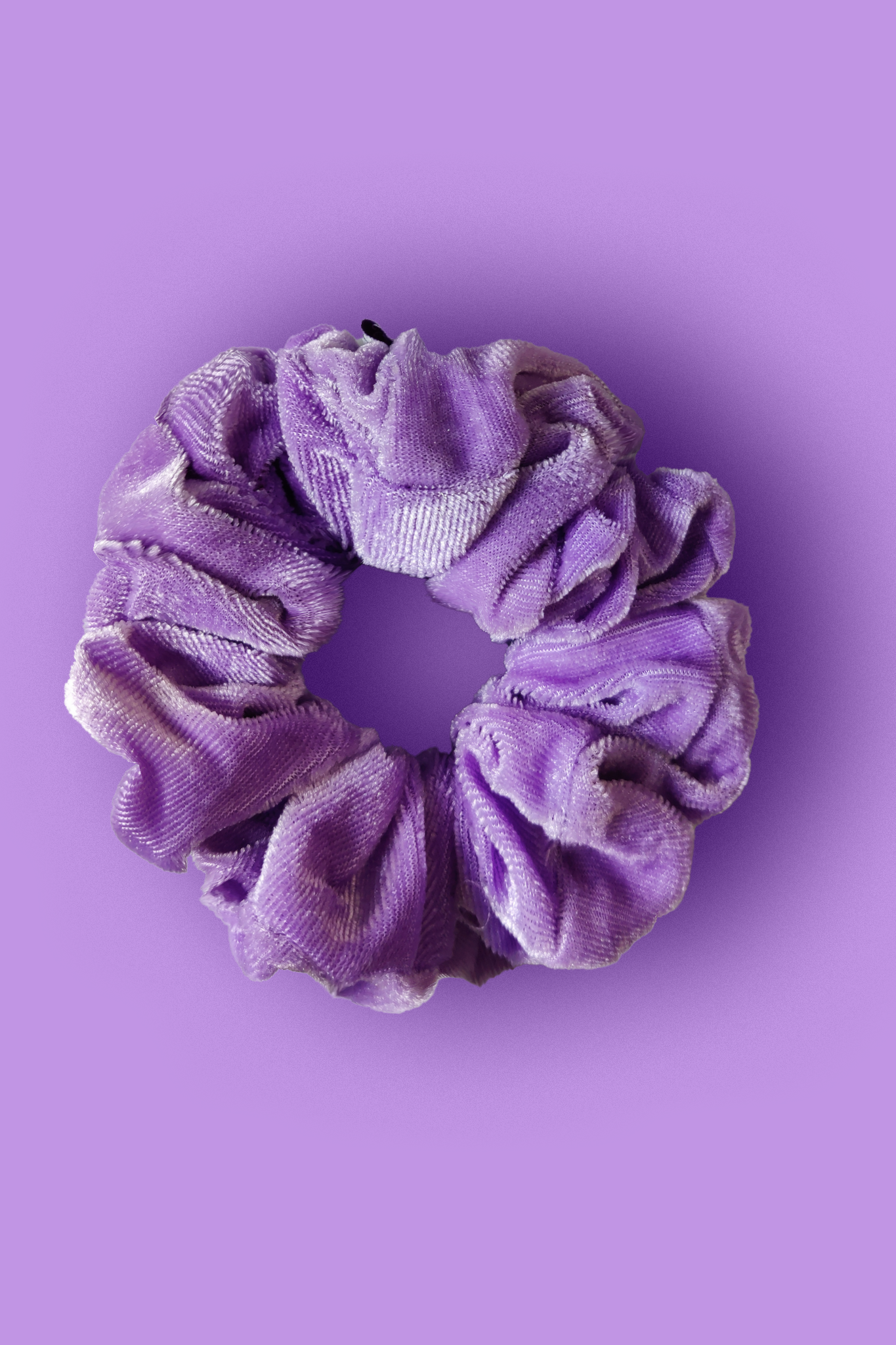 Cherrylavish Purple Velvet Hair Scrunchies